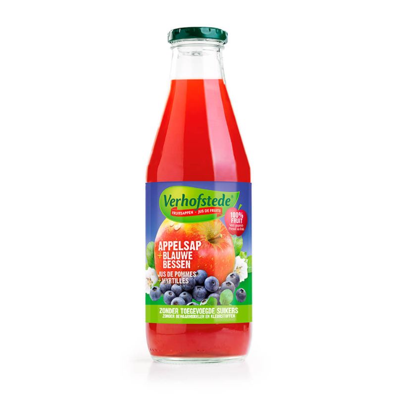Appel & Blauwe Bessensap 0,7L