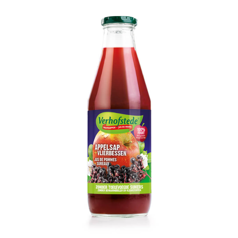 Appel & Vlierbessensap 0,7L