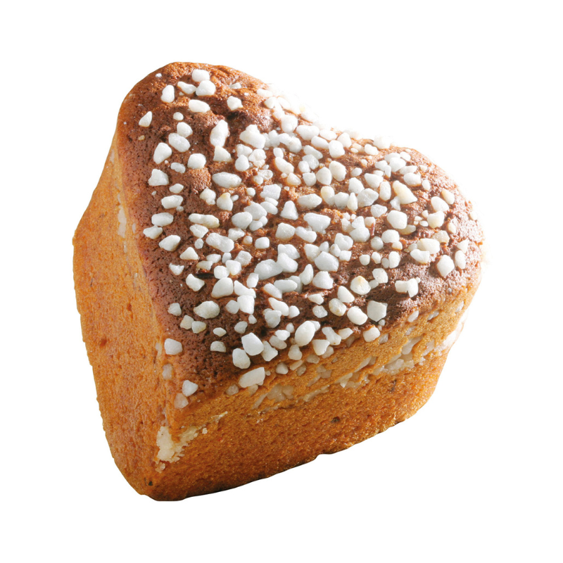 Peperkoek Hart met Parelsuiker 250 g