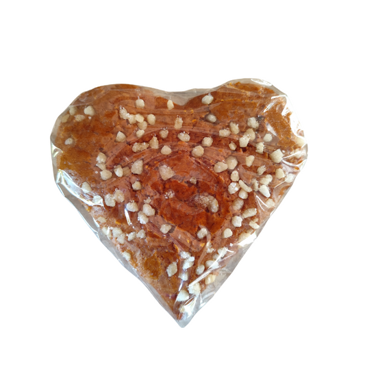 Peperkoek Hart met Parelsuiker 250 g
