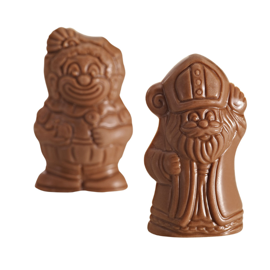 Sinterklaasfiguren Melkchocolade 250 g