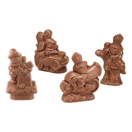 Sinterklaasfiguren Melkchocolade 250 g